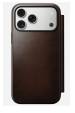 Obrázok pre Nomad Modern Leather Folio pouzdro pro mobilní telefony 16 cm (6.3") Hnědá