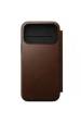 Obrázok pre Nomad Modern Leather Folio pouzdro pro mobilní telefony 17,5 cm (6.9") Hnědá