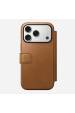 Obrázok pre Nomad Modern Leather Folio pouzdro pro mobilní telefony 16 cm (6.3") Opálení