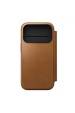 Obrázok pre Nomad Modern Leather Folio pouzdro pro mobilní telefony 16 cm (6.3") Opálení