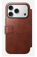 Obrázok pre Nomad Modern Leather Folio pouzdro pro mobilní telefony 16 cm (6.3") Hnědá
