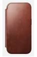 Obrázok pre Nomad Modern Leather Folio pouzdro pro mobilní telefony 16 cm (6.3") Hnědá