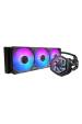 Obrázok pre Cooler Master MasterLiquid Atmos II 360 VRM Fan Black Procesor Kapalinový chladič typu vše v jednom 12 cm Černá 1 kusů