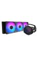 Obrázok pre Cooler Master MasterLiquid Atmos II 360 Pixel LED Black Procesor Sada pro kapalinové chlazení 12 cm Černá 1 kusů
