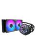 Obrázok pre Cooler Master MasterLiquid Atmos II 240 VRM Fan Black Procesor Kapalinový chladič typu vše v jednom 12 cm Černá 1 kusů
