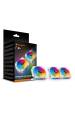 Obrázok pre COUGAR CF-APR12HW3-RGB Počítačová skříň Ventilátor 12 cm Bílá 3 kusů