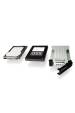 Obrázok pre Icy Dock MB991TRAY-B panel k PC mechanikám Černá, Stříbrná