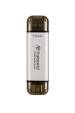 Obrázok pre Transcend ESD310 512 GB USB typ A na USB typ C 3.2 Gen 2 (3.1 Gen 2) Stříbrná