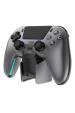 Obrázok pre Deltaco Gaming GAM-199-STEELGRAY herní ovladač Šedá, Metalická, Ocel Bluetooth/USB Gamepad PlayStation 5, Android, iOS