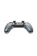 Obrázok pre Deltaco Gaming GAM-199-STEELGRAY herní ovladač Šedá, Metalická, Ocel Bluetooth/USB Gamepad PlayStation 5, Android, iOS