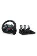Obrázok pre Logitech G 991-000539 herní ovladač Hliník, Černá USB Volant + pedály + náhlavní souprava PC, PlayStation 4, PlayStation 5, Playstation 3