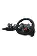 Obrázok pre Logitech G 991-000539 herní ovladač Hliník, Černá USB Volant + pedály + náhlavní souprava PC, PlayStation 4, PlayStation 5, Playstation 3