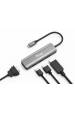 Obrázok pre Equip 133485 USB grafický adaptér 3840 x 2160 px Černá, Stříbrná