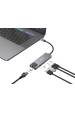Obrázok pre Equip 133496 dokovací stanice/replikátor portů Kabel USB 3.2 Gen 1 (3.1 Gen 1) Type-C Šedá