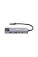 Obrázok pre Equip 133496 dokovací stanice/replikátor portů Kabel USB 3.2 Gen 1 (3.1 Gen 1) Type-C Šedá