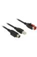 Obrázok pre DeLOCK 85489 USB kabel USB 2.0 3 m USB B Černá