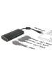 Obrázok pre DeLOCK 63931 dokovací stanice/replikátor portů USB 3.2 Gen 1 (3.1 Gen 1) Type-C Černá