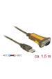 Obrázok pre DeLOCK 65840 sériový kabel Černá, Žlutá 1,5 m USB Typ-A DB-9