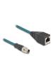 Obrázok pre DeLOCK M12 Adaptérový kabel, ze 8-pinové X-kódované samec na zásuvku RJ45, délky 50 cm