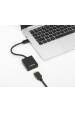 Obrázok pre Manhattan 153690 USB grafický adaptér Černá