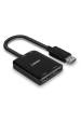 Obrázok pre Lindy 38433 adaptér k video kabelům DisplayPort 2 x HDMI