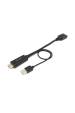 Obrázok pre Equip 119039 adaptér k video kabelům 0,15 m HDMI Typ A (standardní) DisplayPort Černá