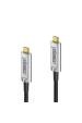 Obrázok pre FiberX FX-I600-015 USB kabel USB 3.2 Gen 1 (3.1 Gen 1) 15 m USB C 10 Gbit/s 4,5 W Černá, Stříbrná