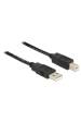 Obrázok pre DeLOCK 20m, USB2.0-A - USB2.0-B USB kabel USB A USB B Černá