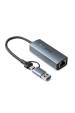 Obrázok pre Lindy 43415 rozbočovač rozhraní USB 3.2 Gen 2 (3.1 Gen 2) Type-C 5000 Mbit/s Šedá
