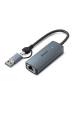 Obrázok pre Lindy 43415 rozbočovač rozhraní USB 3.2 Gen 2 (3.1 Gen 2) Type-C 5000 Mbit/s Šedá