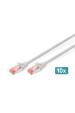 Obrázok pre Digitus DK-1644-050-10 síťový kabel Šedá 5 m Cat6 S/FTP (S-STP)