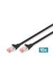 Obrázok pre Digitus DK-1644-050-BL-10 síťový kabel Černá 5 m Cat6 S/FTP (S-STP)