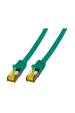 Obrázok pre EFB Elektronik MK7001.25GR síťový kabel Zelená 25 m Cat6a S/FTP (S-STP)