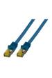 Obrázok pre EFB Elektronik MK7001.25BL síťový kabel Modrá 25 m Cat6a S/FTP (S-STP)