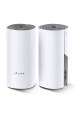 Obrázok pre TP-Link Deco E4 (2-pack) Dvoupásmový (2,4 GHz / 5 GHz) Wi-Fi 5 (802.11ac) Bílá, Šedá Vnitřní