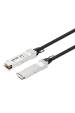 Obrázok pre Intellinet 508513 InfiniBand a optický kabel 2 m QSFP+ Černá, Stříbrná