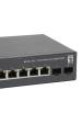 Obrázok pre LevelOne GEP-1051 síťový přepínač Řízený L2/L3/L4 Gigabit Ethernet (10/100/1000) Podpora napájení po Ethernetu (PoE) Černá