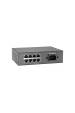 Obrázok pre LevelOne FEP-0812 síťový přepínač Fast Ethernet (10/100) Podpora napájení po Ethernetu (PoE) Černá