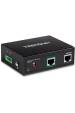 Obrázok pre Trendnet TI-SG104 síťový splitter Podpora napájení po Ethernetu (PoE) Černá