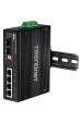 Obrázok pre Trendnet TI-UPG62 síťový přepínač Nespravované L2 Gigabit Ethernet (10/100/1000) Podpora napájení po Ethernetu (PoE) Černá