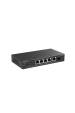 Obrázok pre Ruijie Networks RG-ES206MG-P síťový přepínač Řízený L2 2.5G Ethernet (100/1000/2500) Podpora napájení po Ethernetu (PoE) Stolní/nástěnná montáž Černá