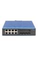 Obrázok pre Digitus DN-651161 síťový přepínač Řízený L2/L3 Gigabit Ethernet (10/100/1000) Podpora napájení po Ethernetu (PoE) Černá, Modrá