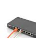 Obrázok pre Digitus DN-95340 síťový přepínač Nespravované Gigabit Ethernet (10/100/1000) Podpora napájení po Ethernetu (PoE) Černá