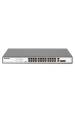 Obrázok pre Digitus DN-95343 síťový přepínač Nespravované Fast Ethernet (10/100) Podpora napájení po Ethernetu (PoE) 1U Černá, Stříbrná