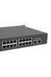 Obrázok pre LevelOne FGP-3400W380 síťový přepínač Nespravované Fast Ethernet (10/100) Podpora napájení po Ethernetu (PoE) Černá