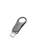 Obrázok pre Silicon Power Mobile C80 USB 64GB USB Type-A / USB Type-C 3.0 (3.1 Gen 1) Titanium