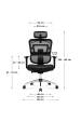 Obrázok pre Office armchair MA-Expert 4.9 Black