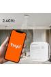 Obrázok pre Qoltec 52579 Bezdrátový detektor kouře s baterií | Tuya | Wi-Fi | životnost senzoru 10 let | alarm 85dB | LED