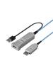 Obrázok pre Lindy 43345 USB kabel USB 3.2 Gen 1 (3.1 Gen 1) 30 m USB A 2 x USB A Modrá, Stříbrná