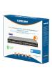 Obrázok pre Intellinet 562041 síťový přepínač Řízený L3 Gigabit Ethernet (10/100/1000) Podpora napájení po Ethernetu (PoE) Černá